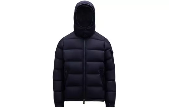 Пуховик унисекс черный Moncler