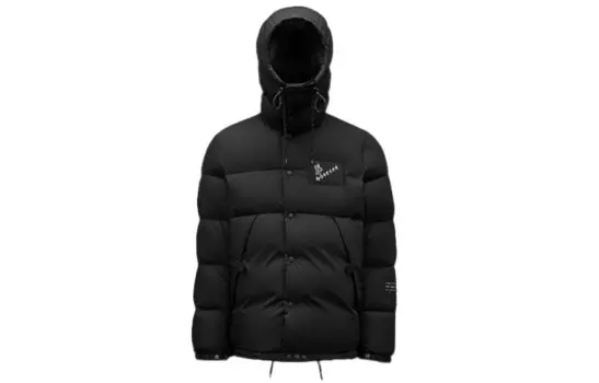 Пуховик унисекс черный Moncler