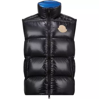 Пуховик унисекс черный Moncler