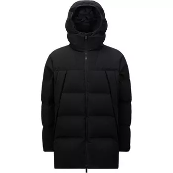 Пуховик унисекс черный Moncler