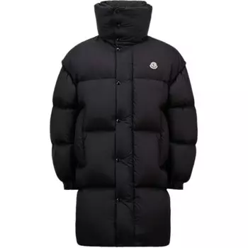 Пуховик унисекс черный Moncler
