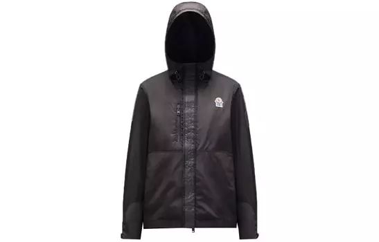 Пуховик унисекс черный Moncler