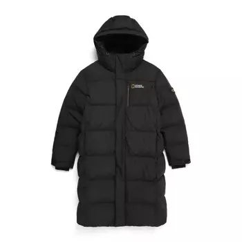 Пуховик унисекс черный National Geographic