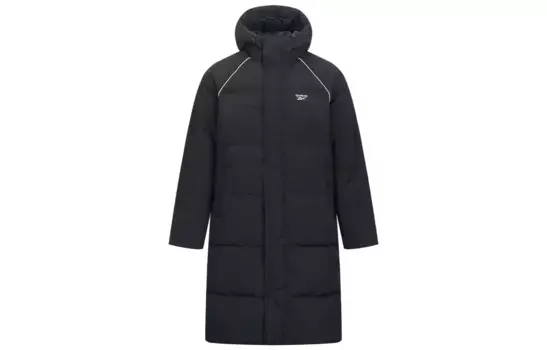 Пуховик унисекс черный Reebok