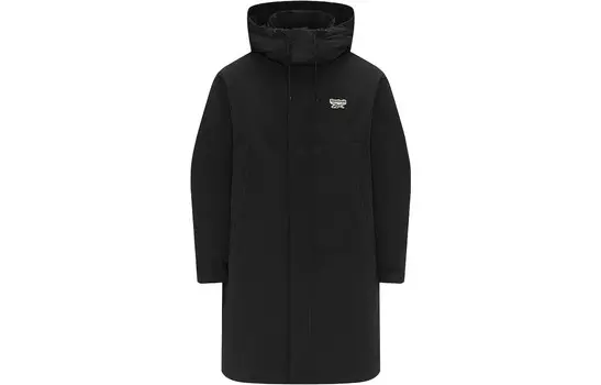 Пуховик унисекс черный Reebok