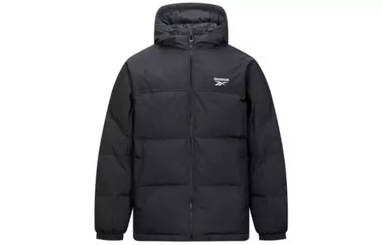 Пуховик унисекс черный Reebok