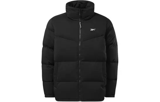 Пуховик унисекс черный Reebok