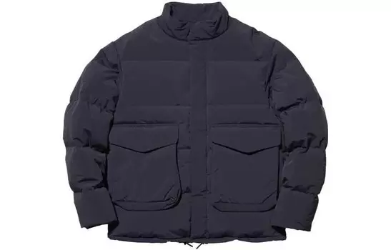 Пуховик унисекс черный Snow Peak