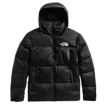 Пуховик унисекс черный The North Face