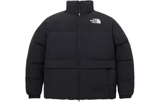 Пуховик унисекс черный The North Face, черный
