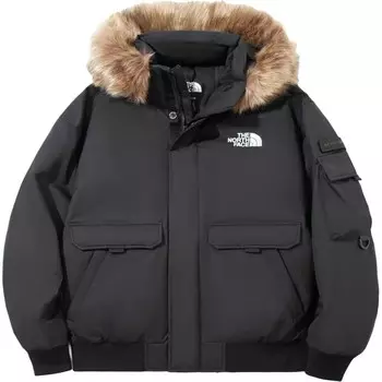 Пуховик унисекс черный The North Face, черный