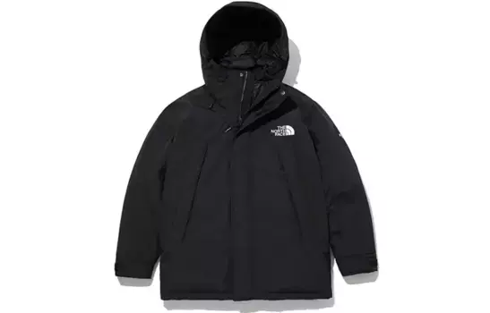Пуховик унисекс черный The North Face, черный