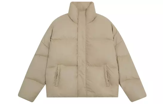 Пуховик унисекс CHINISM, Овсянка Серая