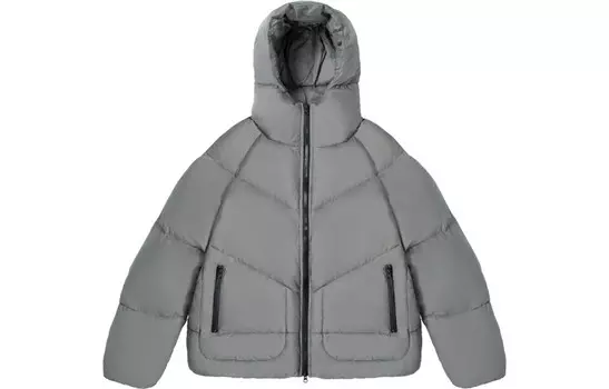 Пуховик унисекс CLIMAX VISION, Серый