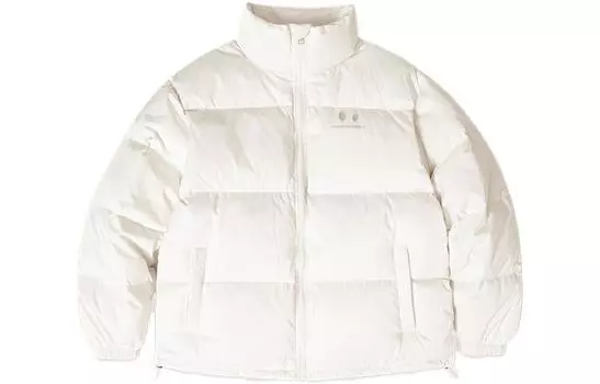 Пуховик унисекс DANGEROUSPEOPLE, От белого