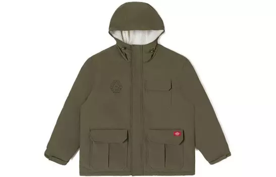 Пуховик унисекс Dickies, кремовый/белый