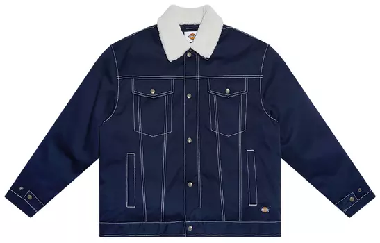 Пуховик Dickies унисекс, темно-синий