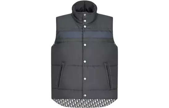 Пуховик унисекс Dior, серый