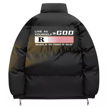 Пуховик унисекс DJ.SPIRIT, черный