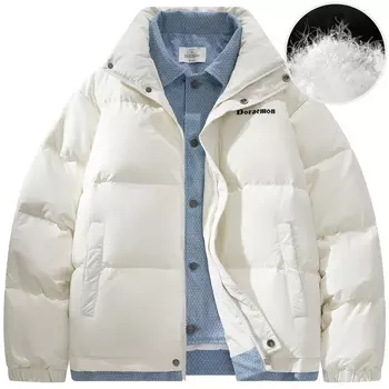 Пуховик унисекс Doraemon, Черный