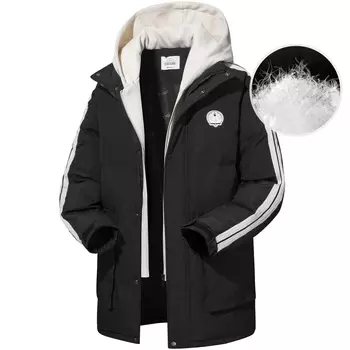 Пуховик унисекс Doraemon, Черный