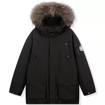 Пуховик унисекс Doraemon, слоновая кость