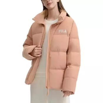 Пуховик унисекс Earthy Orange-желтый Fila