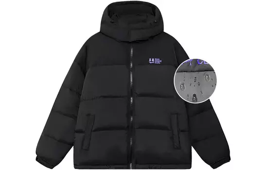 Пуховик унисекс ER, Черный