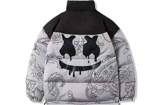 Пуховик унисекс ER, Серый