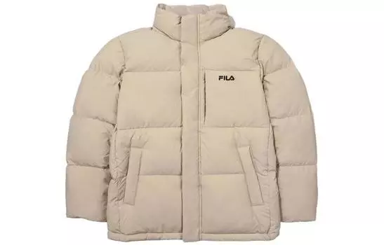 Пуховик унисекс FILA, цвет Beige
