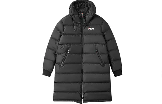 Пуховик унисекс FILA, цвет Black