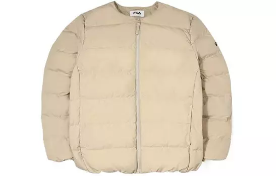Пуховик унисекс FILA, цвет Brown