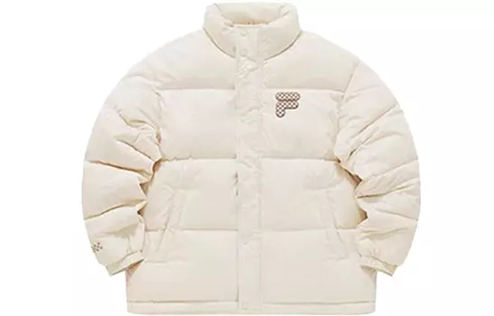 Пуховик унисекс FILA FUSION, Пшеничные сливки