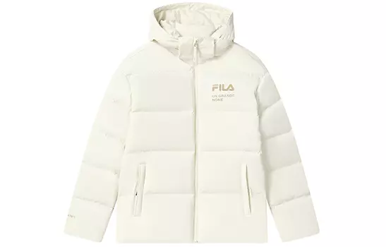 Пуховик унисекс FILA, Рид белый