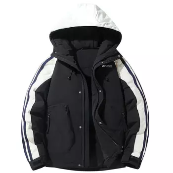 Пуховик унисекс Fuerza, черный