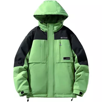 Пуховик унисекс Fuerza, черный