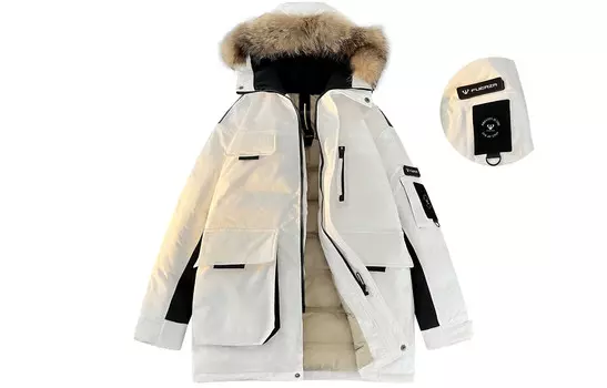 Пуховик унисекс Fuerza, черный