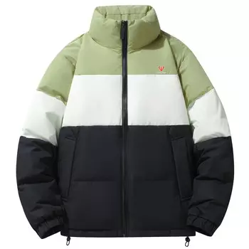 Пуховик унисекс Fuerza, зеленый