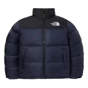 Пуховик унисекс FW24, цвет морской волны THE NORTH FACE, Marine Blue-Shopping Bag Included