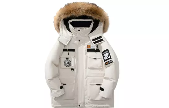 Пуховик унисекс GOLFCROSS, Apricot