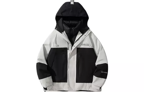 Пуховик унисекс GOLFCROSS, Army Green