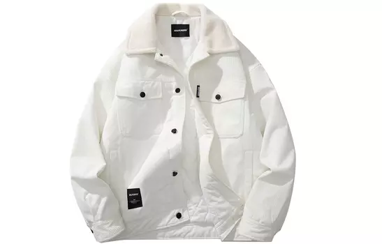 Пуховик унисекс GOLFCROSS, белый