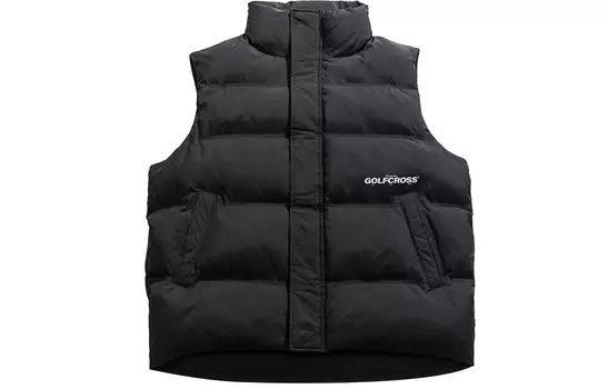 Пуховик унисекс GOLFCROSS, Черный