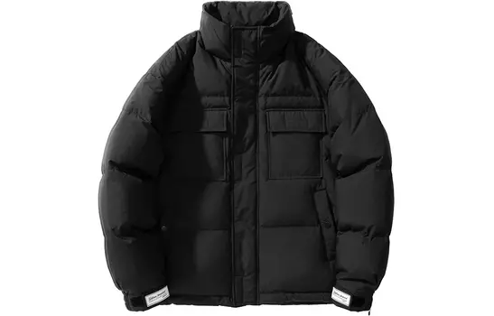 Пуховик унисекс GOLFCROSS, Черный