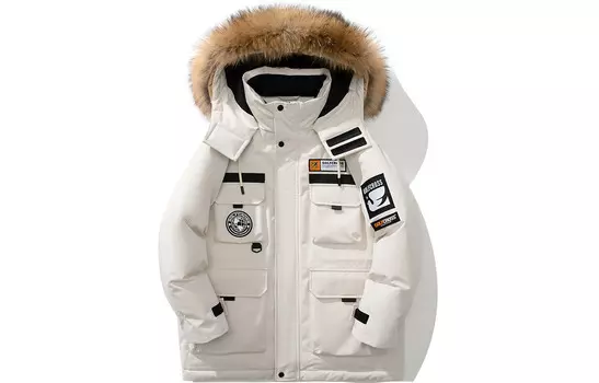 Пуховик унисекс GOLFCROSS, Черный