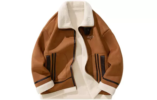 Пуховик унисекс GOLFCROSS, Coffee