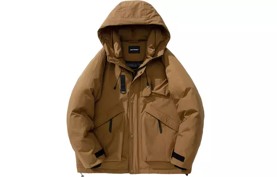 Пуховик унисекс GOLFCROSS, Greige