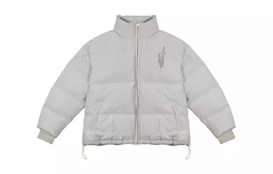 Пуховик унисекс GRKC, Серый