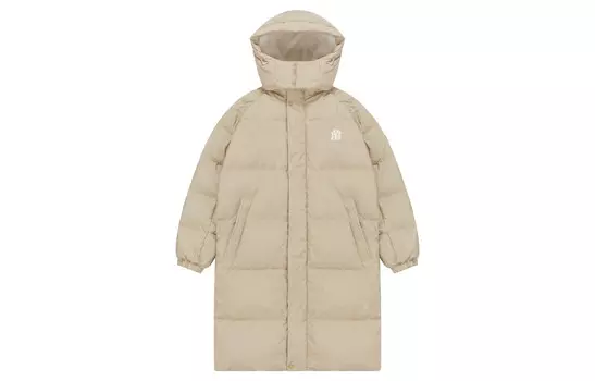 Пуховик унисекс хаки Mlb