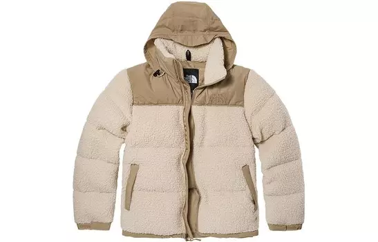 Пуховик унисекс хаки The North Face, хаки